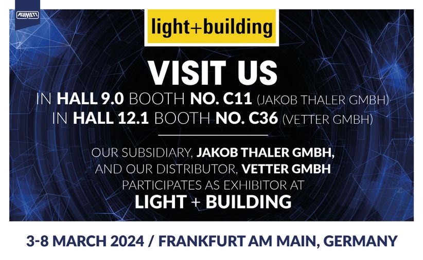 Light + Building from 3rd to 8th March 2024